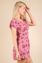 VERY J Floral Printed Ruffle Romper