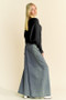 Davi & Dani Round Neck Batwing Sleeve Sweater