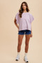 Annie Wear Checkered Round Neck Short Sleeve T-Shirt