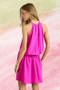 ADORA Halter Neck Smocking Waist Dress