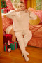 BiBi Two Tone Rib Texured Knit Collared Top with Zip Up