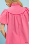 Umgee Textured Puff Sleeve Blouse