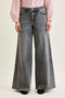 Judy Blue Mid Rise Palazzo Split Back Yoke