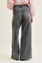 Judy Blue Mid Rise Palazzo Split Back Yoke
