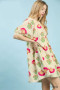 Umgee Abstract Print Mini Dress