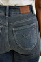 Judy Blue High Waist Double Button Frayed Hem Jeans