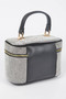 Rhinestone Top Handle Clutch 