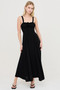 Boned Tie-Back Dress