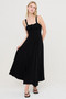 Boned Tie-Back Dress