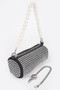 Hotfix Tube Pearl Handle Bag 