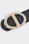 Rhinestone Buckle Waist Belt 