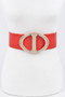 Rhinestone Buckle Waist Belt 