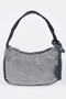 Rhinestone Simple Shoulder Bag 