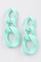 Color Chain Earring 