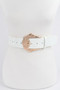 Metal Buckle Enamel Belt