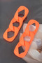 Vivid Color Chain Earring 