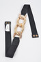 Oversized Chain Plus Size Elastic Belt 