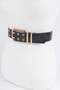 Faux Leather Belt 