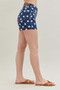Judy Blue Full Size High Waist Americana Flag Fray Hem Shorts Plus Size