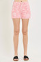 RISEN High Rise Printed Shorts