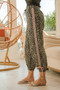 BiBi Leopard Prtins With Side Line Details Drawstrings