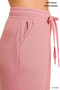 Zenana Drawstring Scuba Joggers with Pockets