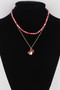Mushroom Duo Necklace 