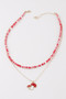 Mushroom Duo Necklace 