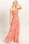 Strapless Top & Pant Print Set​