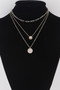 Multi Smiley Face Necklace 
