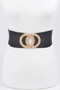 Big Metal Buckle Elastic Belt 