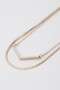 Pearled V Necklace 