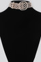 Diamond Belt Choker Necklace 