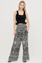 Smocked Waist Floral Pants