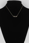 Xoxo Script Necklace 