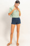 Collared V-Neck Top​​​