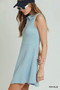 Umgee Collared Quarter Zip Tennis Dress
