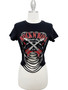 Rock N Roll World Tour Laser-Cut Graphic Tee