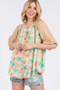 SAGE+FIG Button Down Bubble Sleeves Shirt