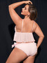 Plus Size Women Lace Bow sexy Lingerie