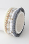 Multi Bead N Crystal Bracelet