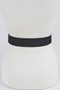 Two Buckle Faux Suede Belt 