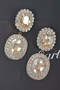 Big Oval Rhinestone Earring 