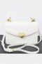 Heart Metal Top Handle Clutch