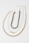 Multi Layered Boss Statement Necklace 