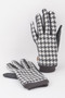 Houndstooth Gloves 