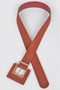 Faux Suede Belt 