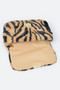 Faux Zebra Fur Shoulder Bag ​