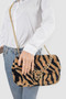 Faux Zebra Fur Shoulder Bag ​