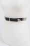 Chain Faux Leather Belt 